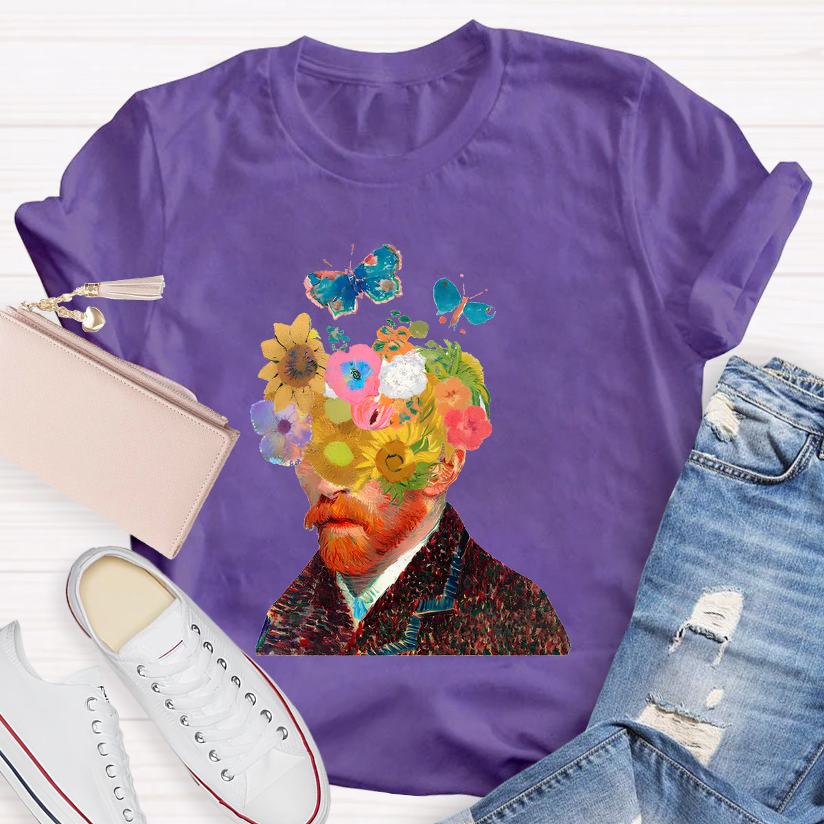 Minds Blooming Art Teacher T-Shirt