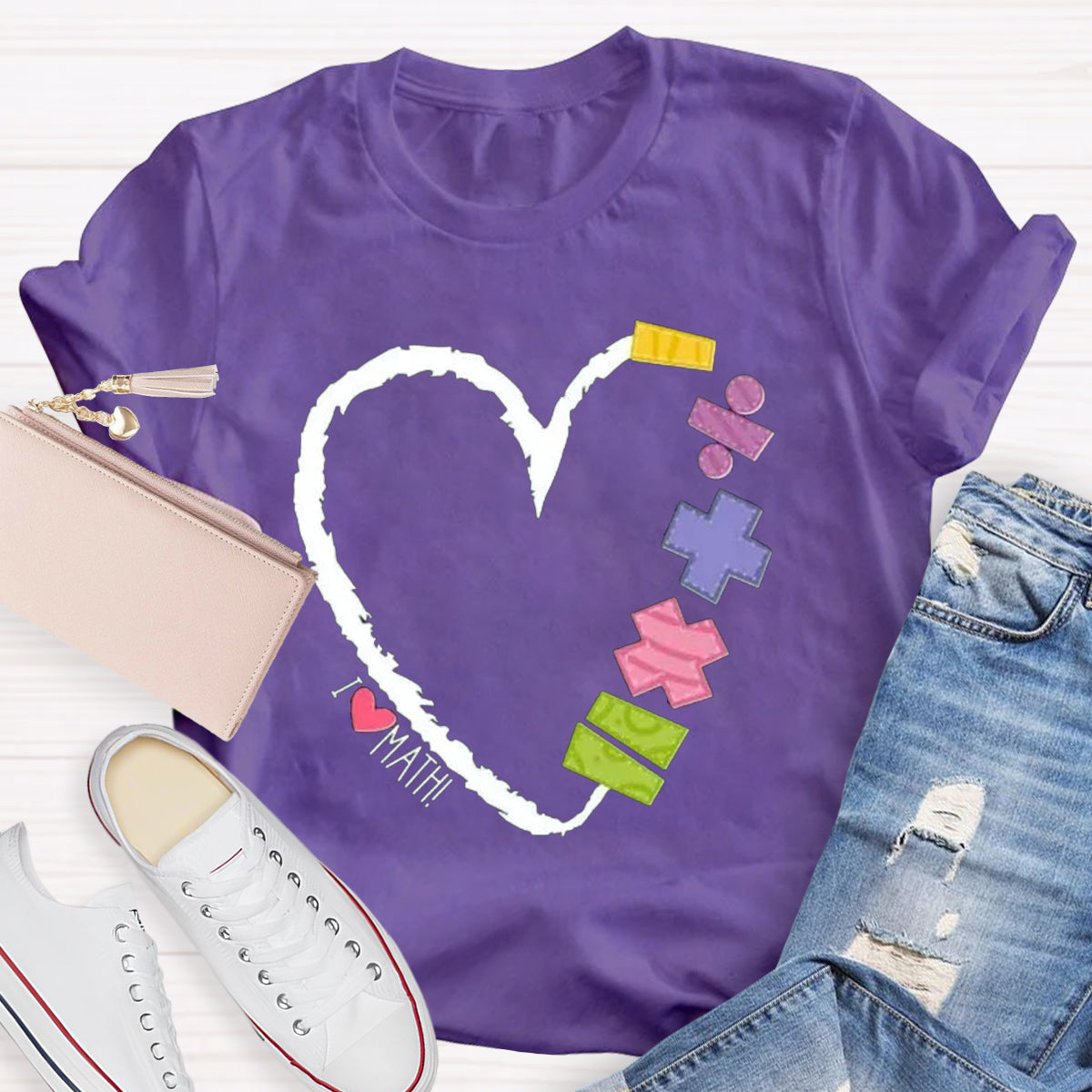 I Love Math Math Teacher T-Shirt