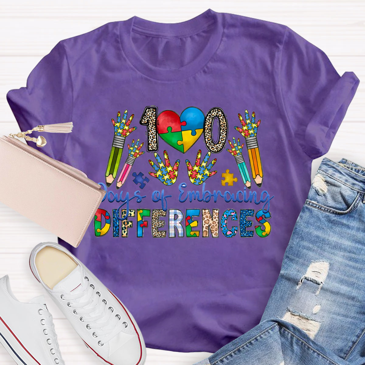 100 Days Of Embracing Difference T-Shirt