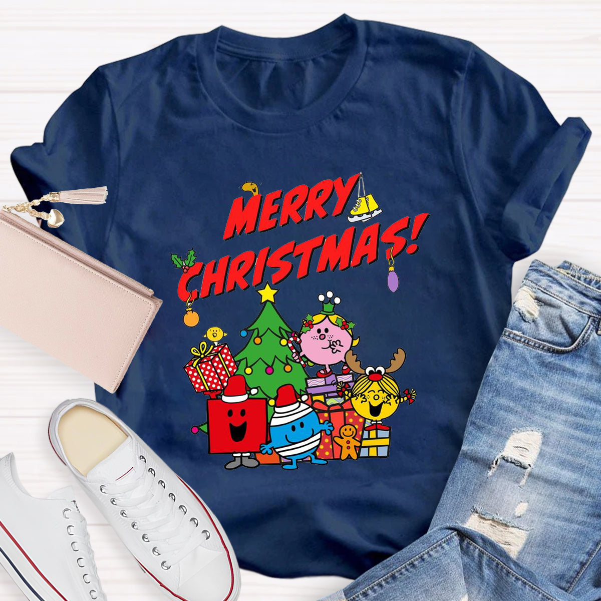 Merry Merry Little Miss Teacher T-Shirt