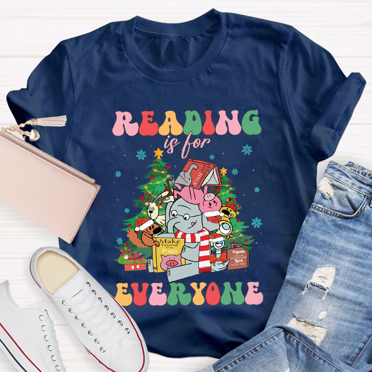 Reading Is For Everyone Teacher T-Shirt