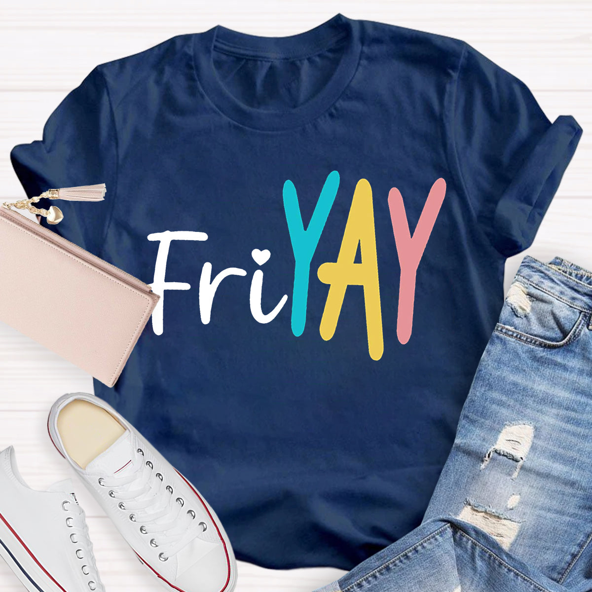 Yay Friyay Teacher T-Shirt