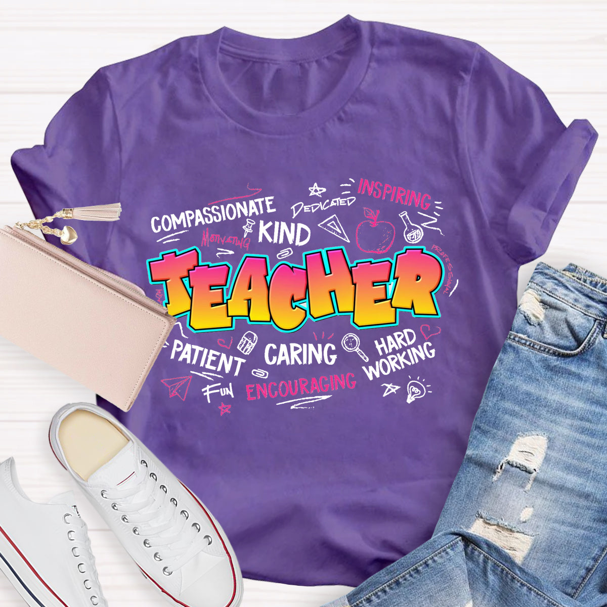 Teachers Radiating Excellence Teacher T-Shirt