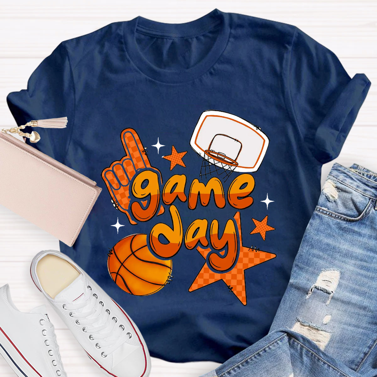 Basketball Game Day  T-Shirt