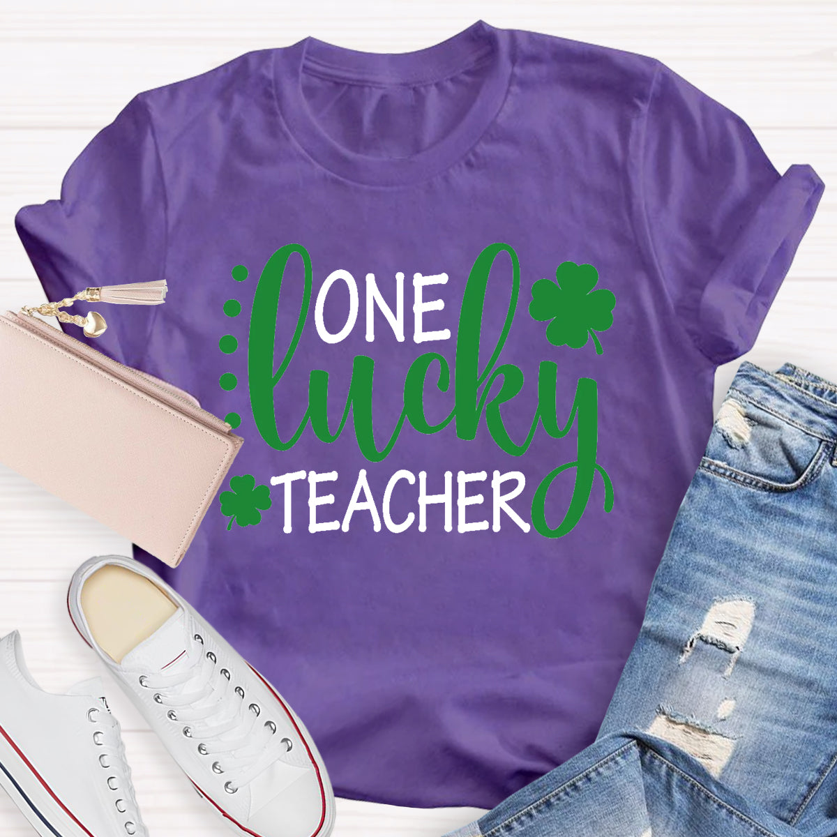 One Lucky Teacher T-Shirt