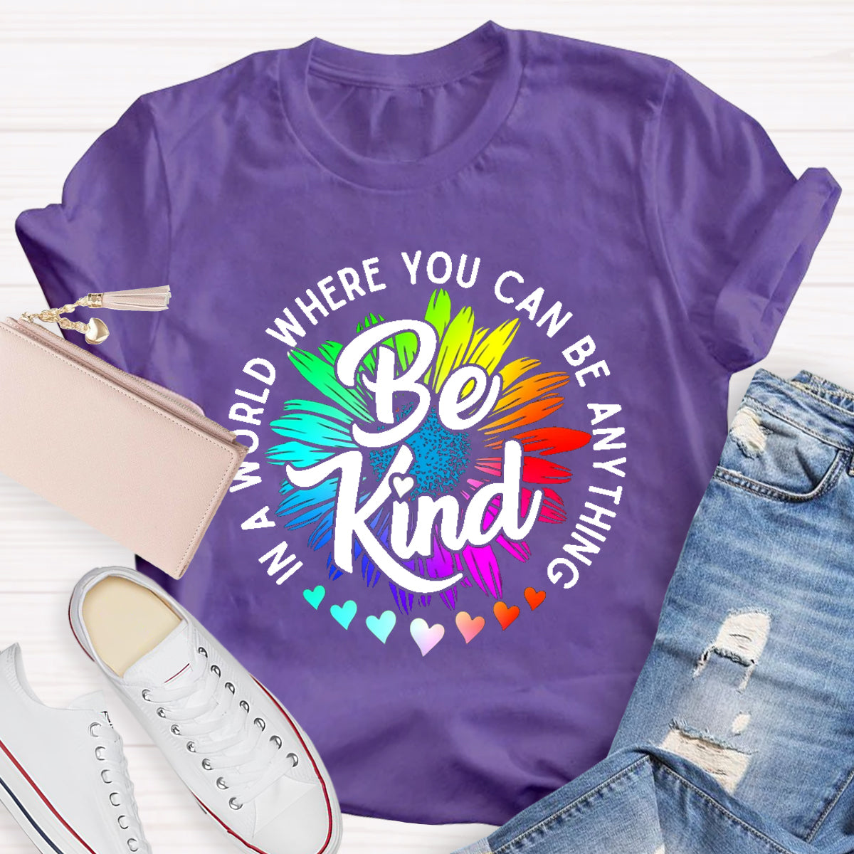 Choose Kindness In A World Where You Can Be Anything Be Kind T-Shirt