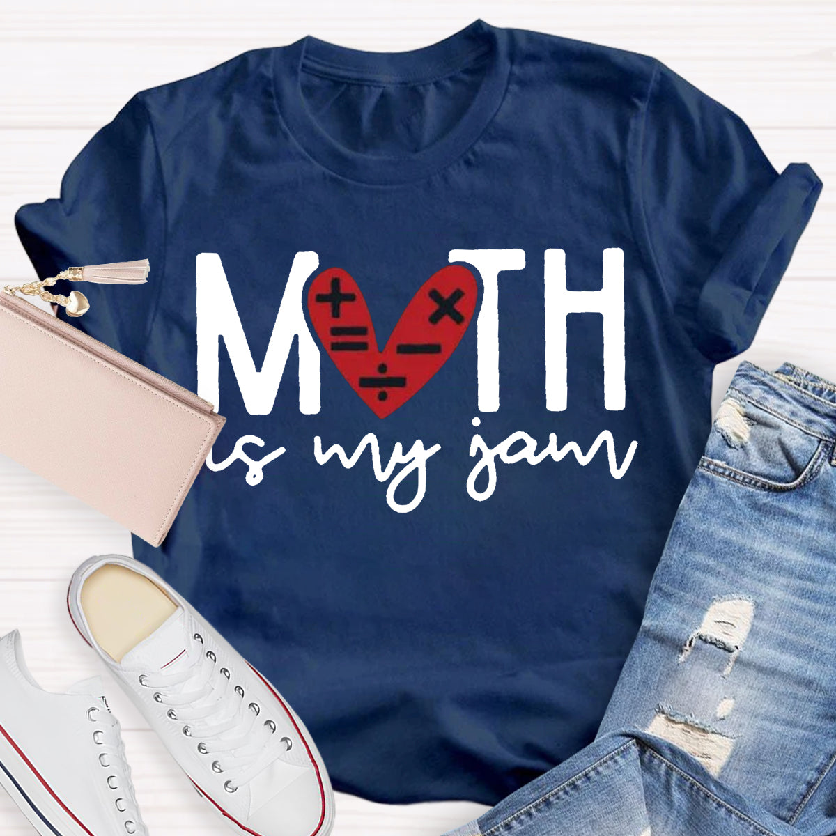 Math Is My Jam Math Teacher T-Shirt