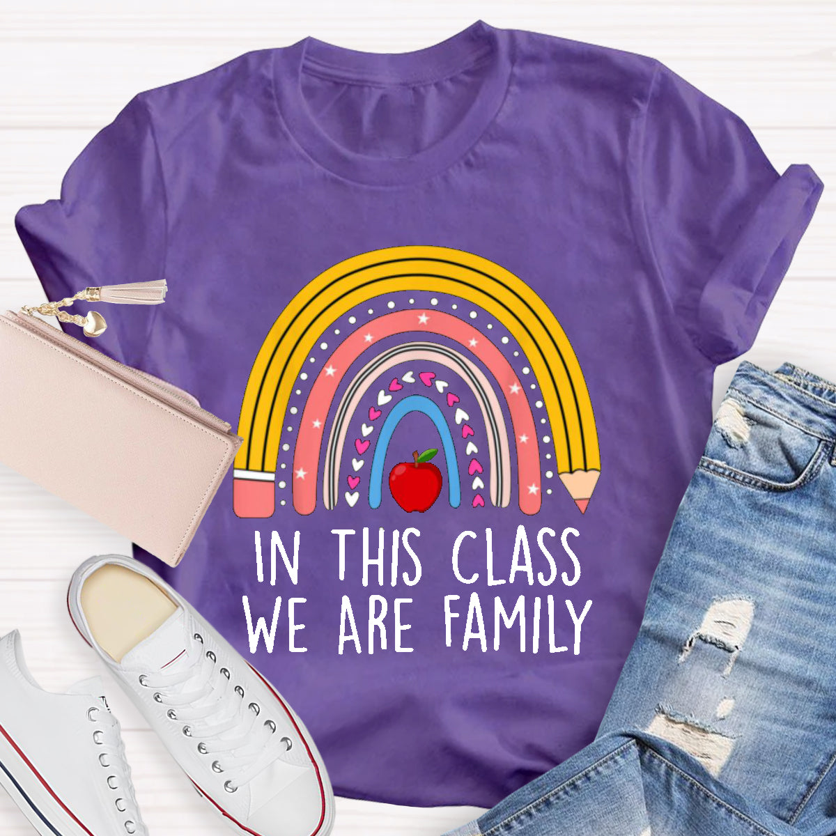 In This Class We Are Family T-Shirt