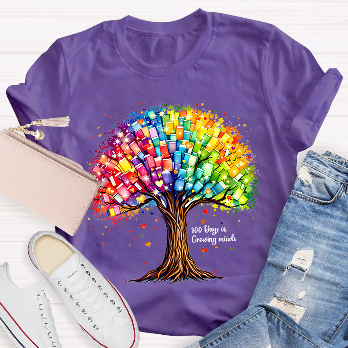 100 Days Of Growing Minds T-Shirt