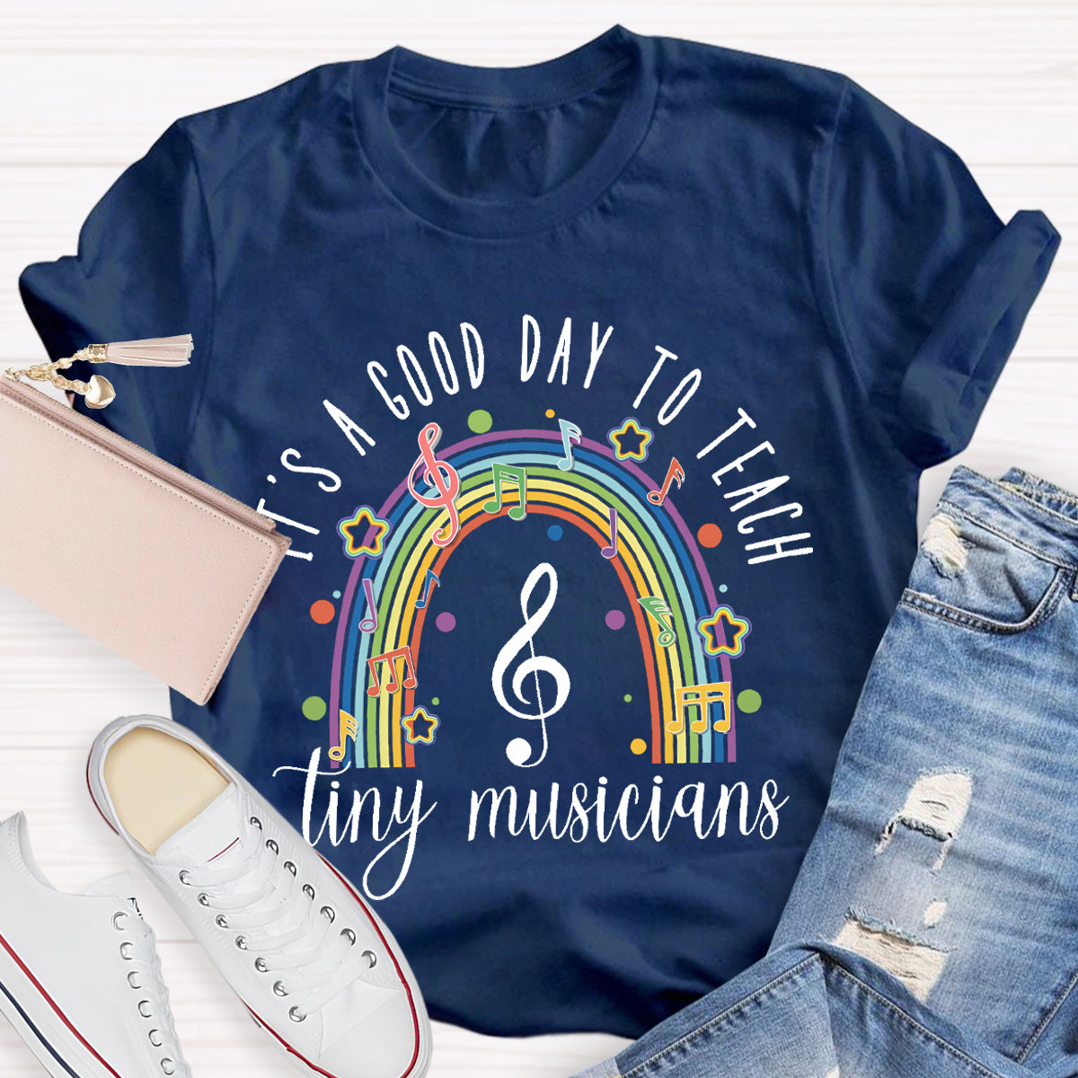 It'S A Good Day To Teach Tiny Musician Music Teacher T-Shirt