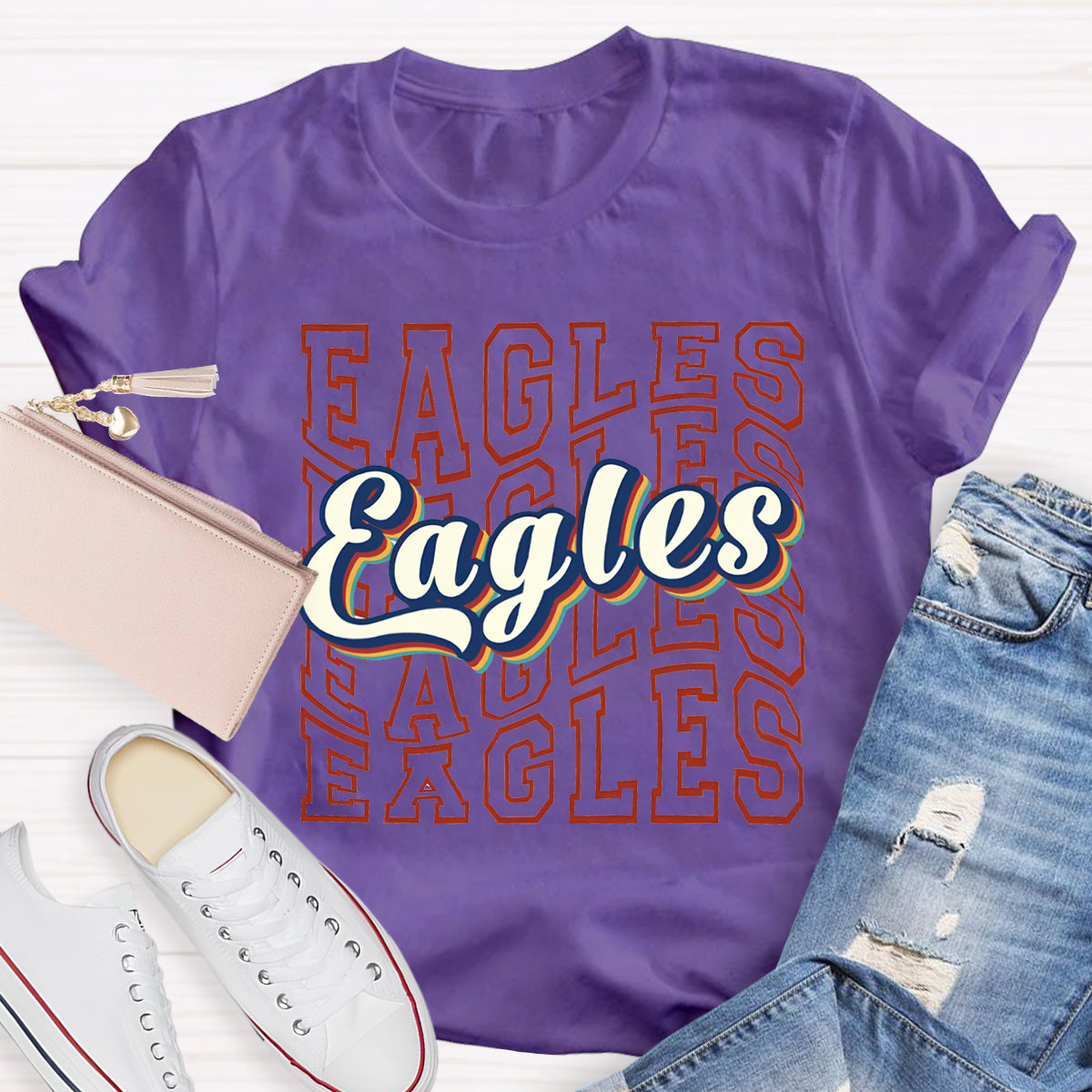 Personalized School Spirits Mascot T-Shirt