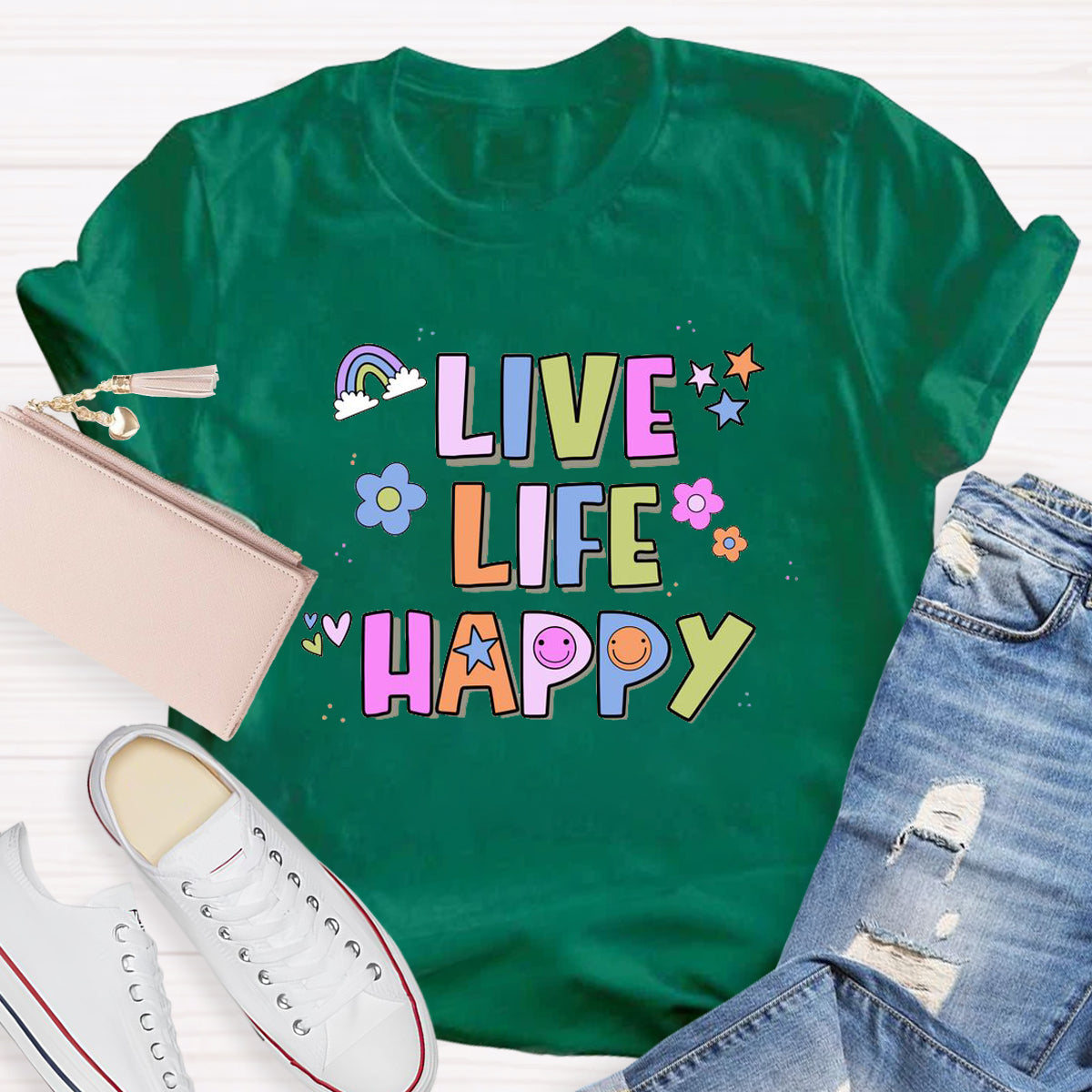 Live Life Happy T-Shirt