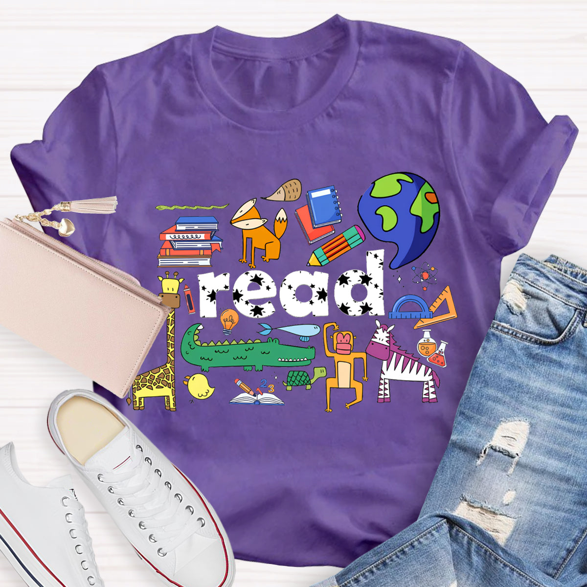 Read Children's Books Teacher T-Shirt