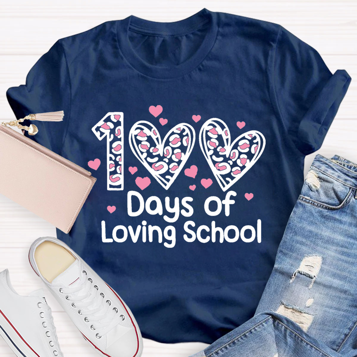 100 Days Of Loving School Teacher T-Shirt