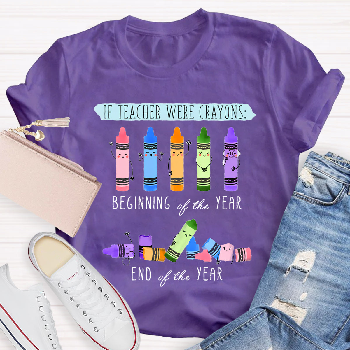 If Teacher Were Crayons Art Teacher T-Shirt