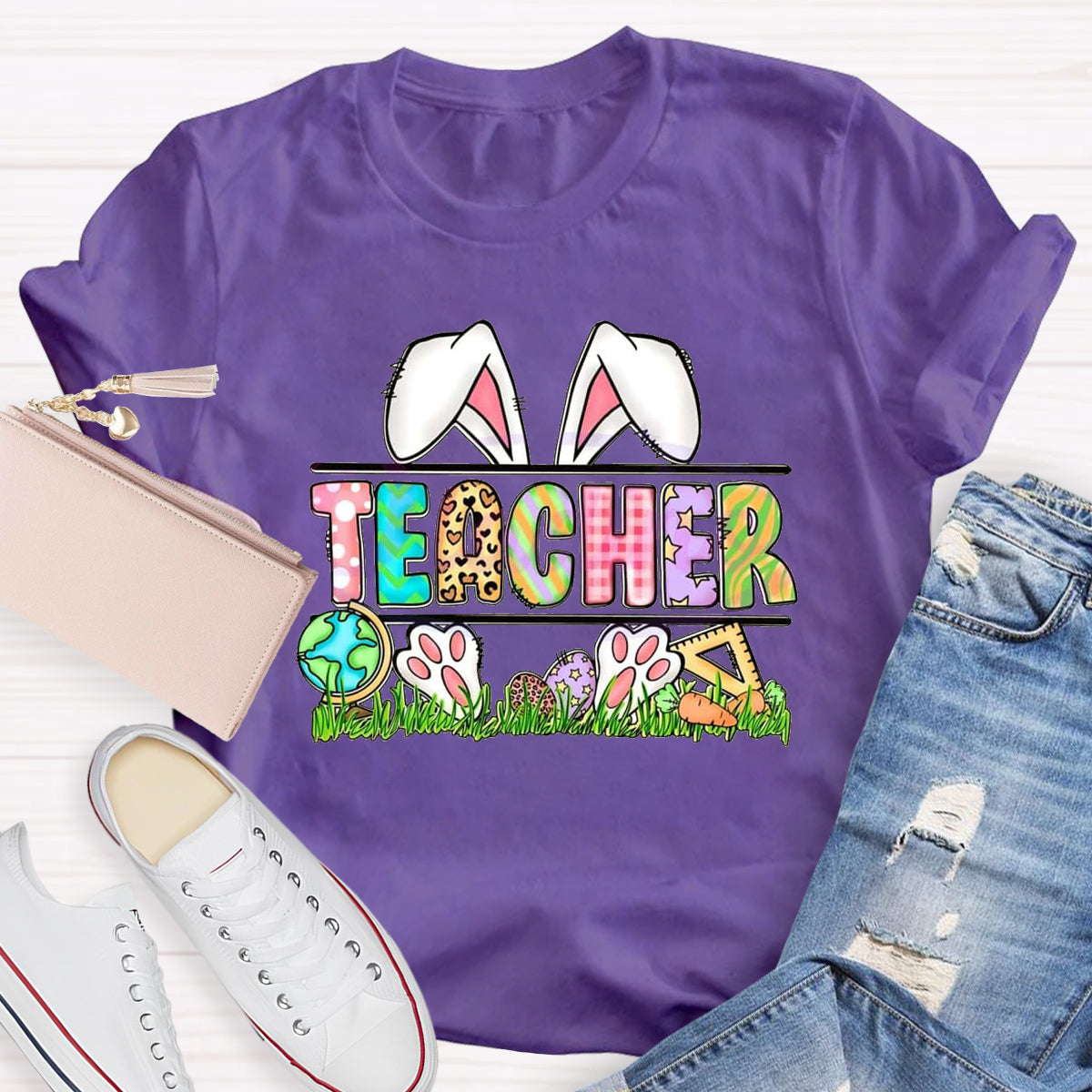 Teacher Easter Teaching My Peeps T-Shirt