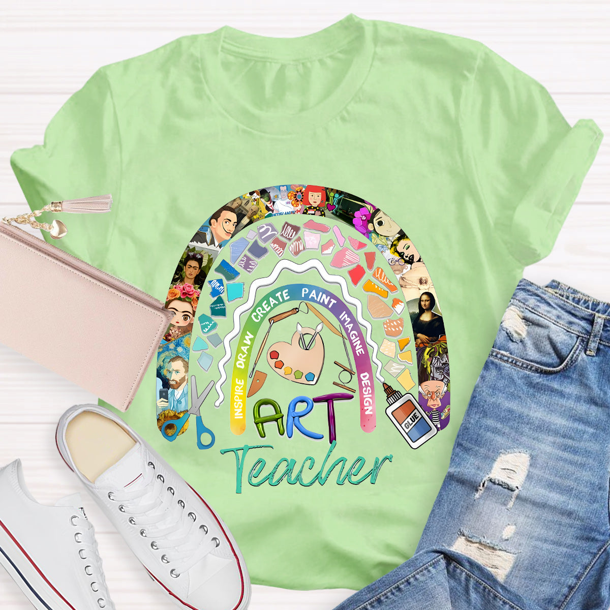 Art Teacher Design Teacher T-Shirt