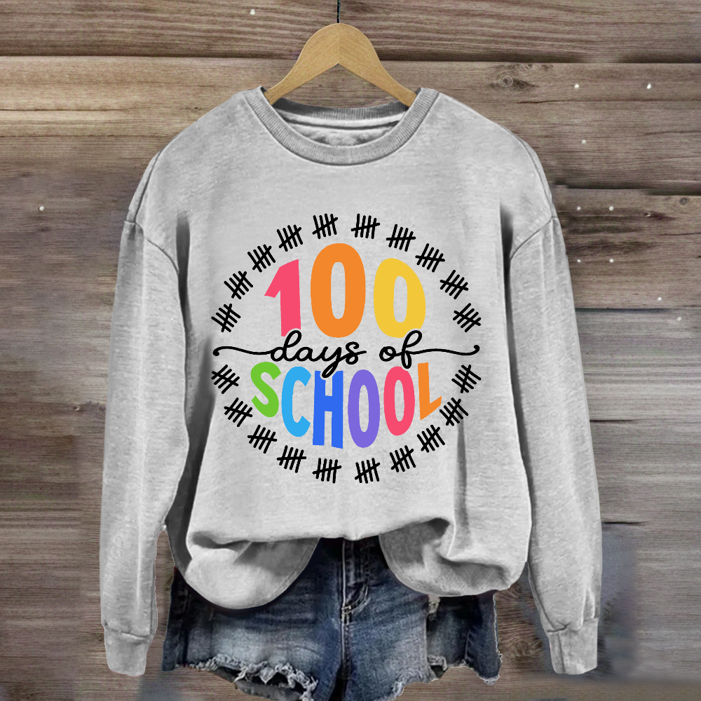 Happy 100 Days of School Sweatshirt