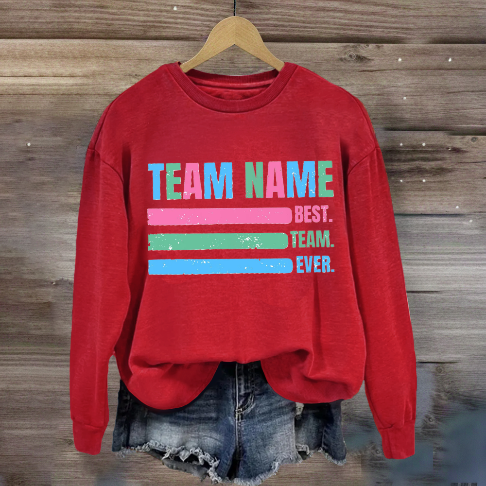 Personalized Team Name Teammate Sweatshirt