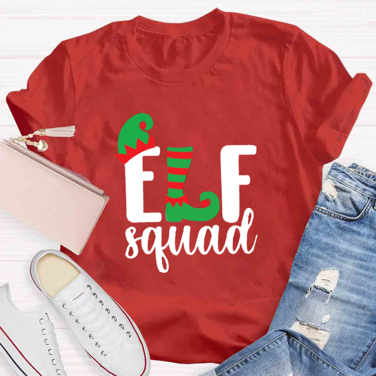 Christmas Elf Squad T-Shirt