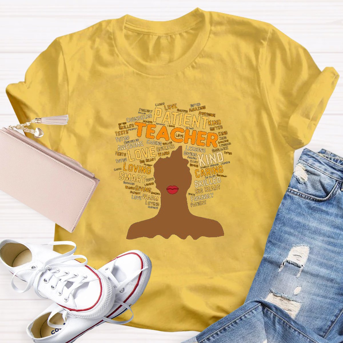 Patient Teacher Love Kind Caring Teacher Shirt