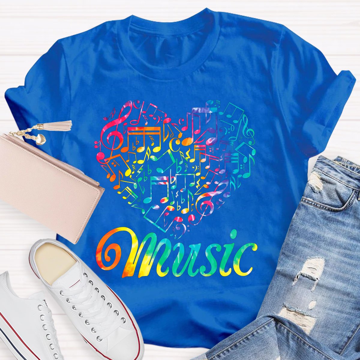 Music Heart Teacher T-Shirt