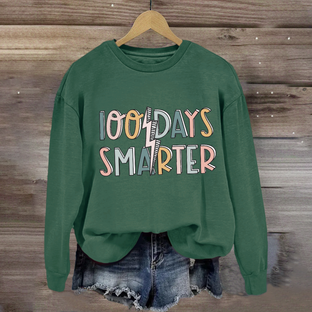 100 Days Smarter Sweatshirt