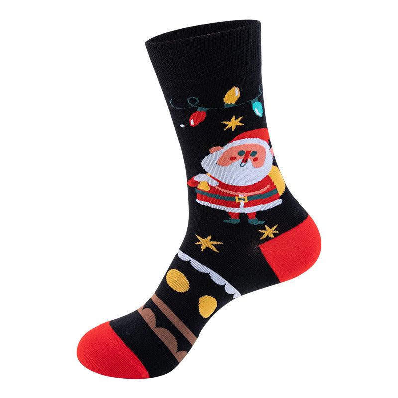 Snowman Santa Claus Socks