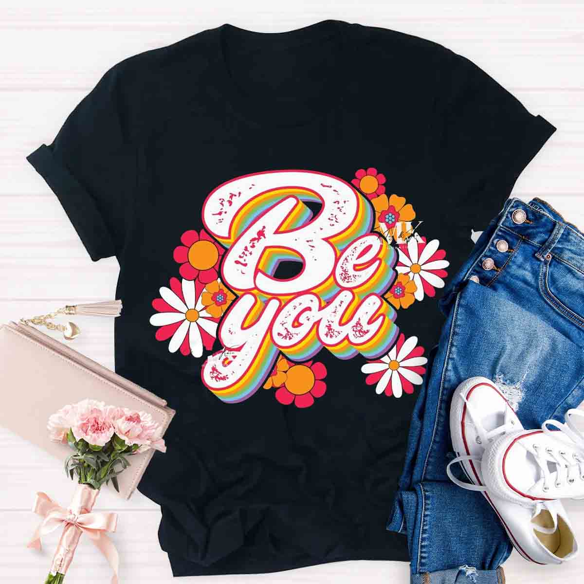 Be You Floral T-shirt