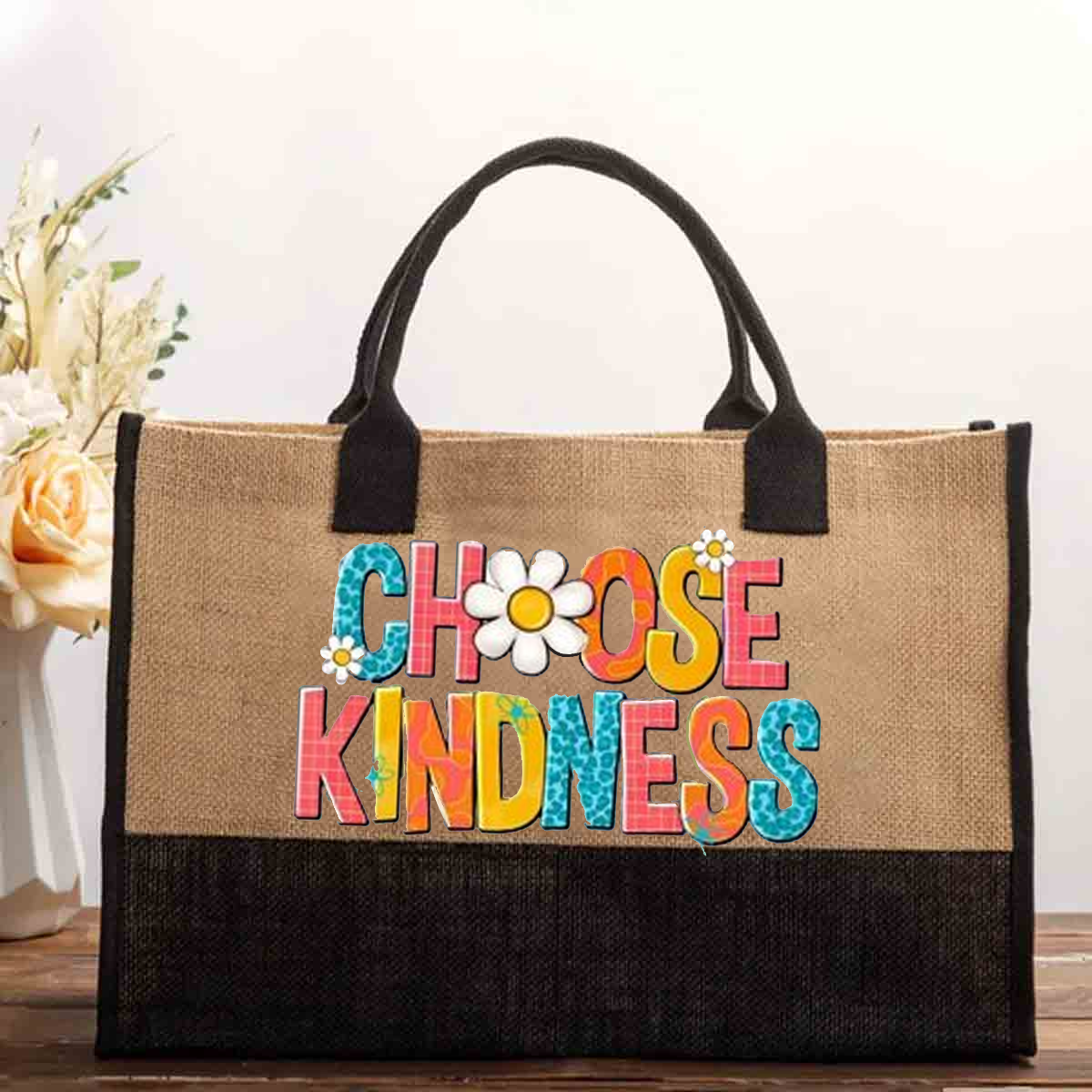 Choose Kindness Cotton Tote Bag