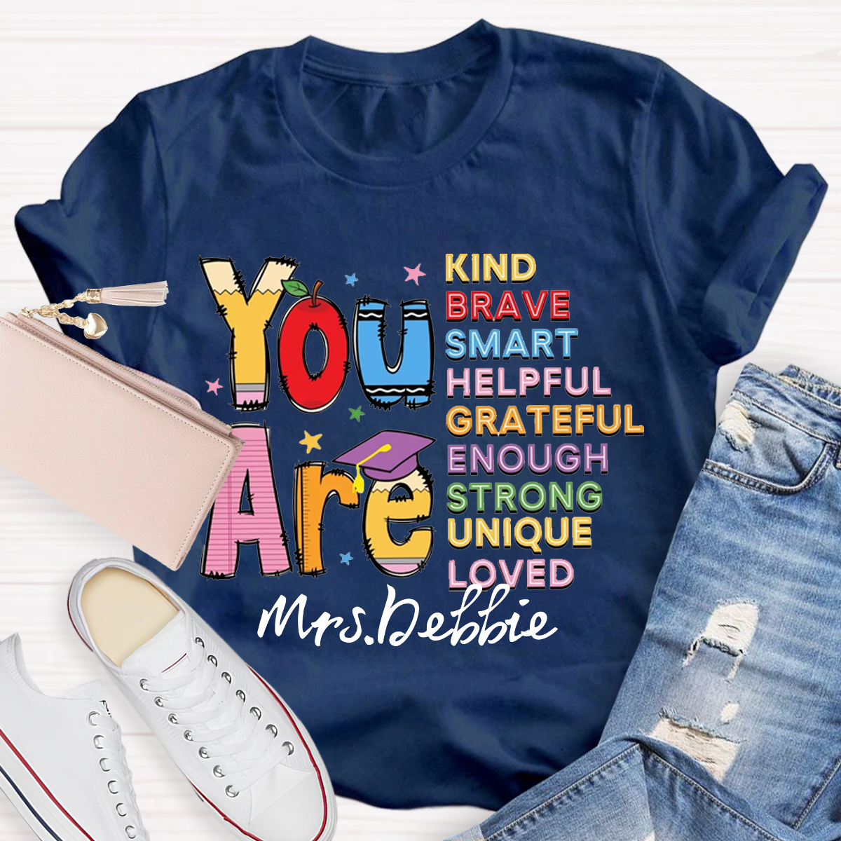 Personalized Name You Are  Brave Casual T-Shirt