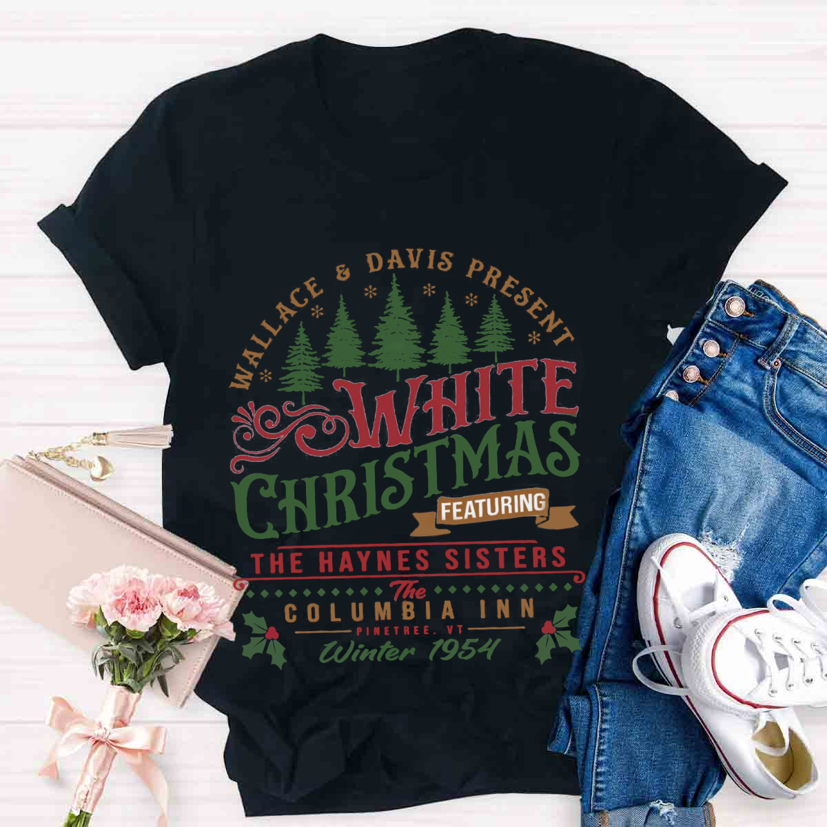 White Christmas Columbia Inn T-Shirt