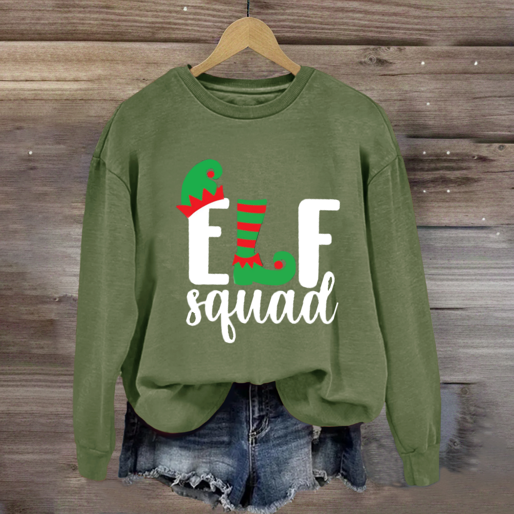 Christmas Elf Squad Sweatshirt