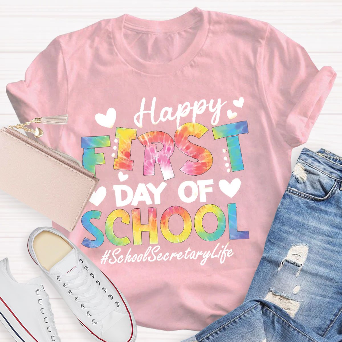 Personalized Your School Title Back To School T-Shirt