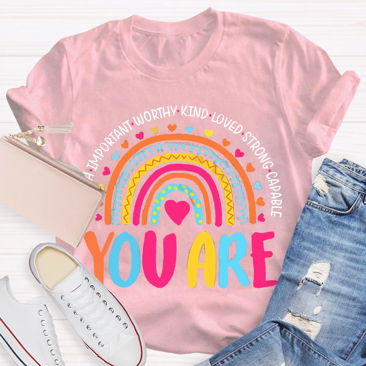 You Are Brave Kind Teachers T-Shirt