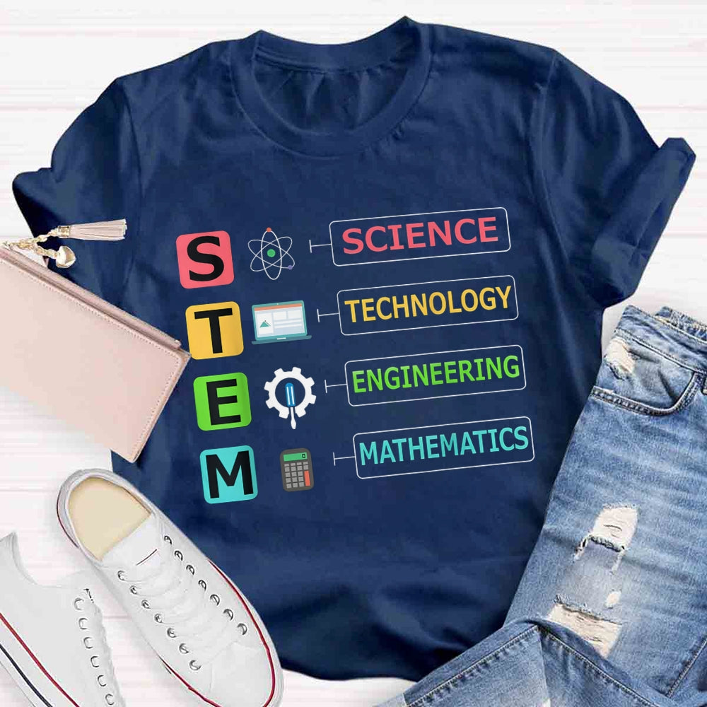 STEM Shirt Science Technology Engineering Math T-shirt