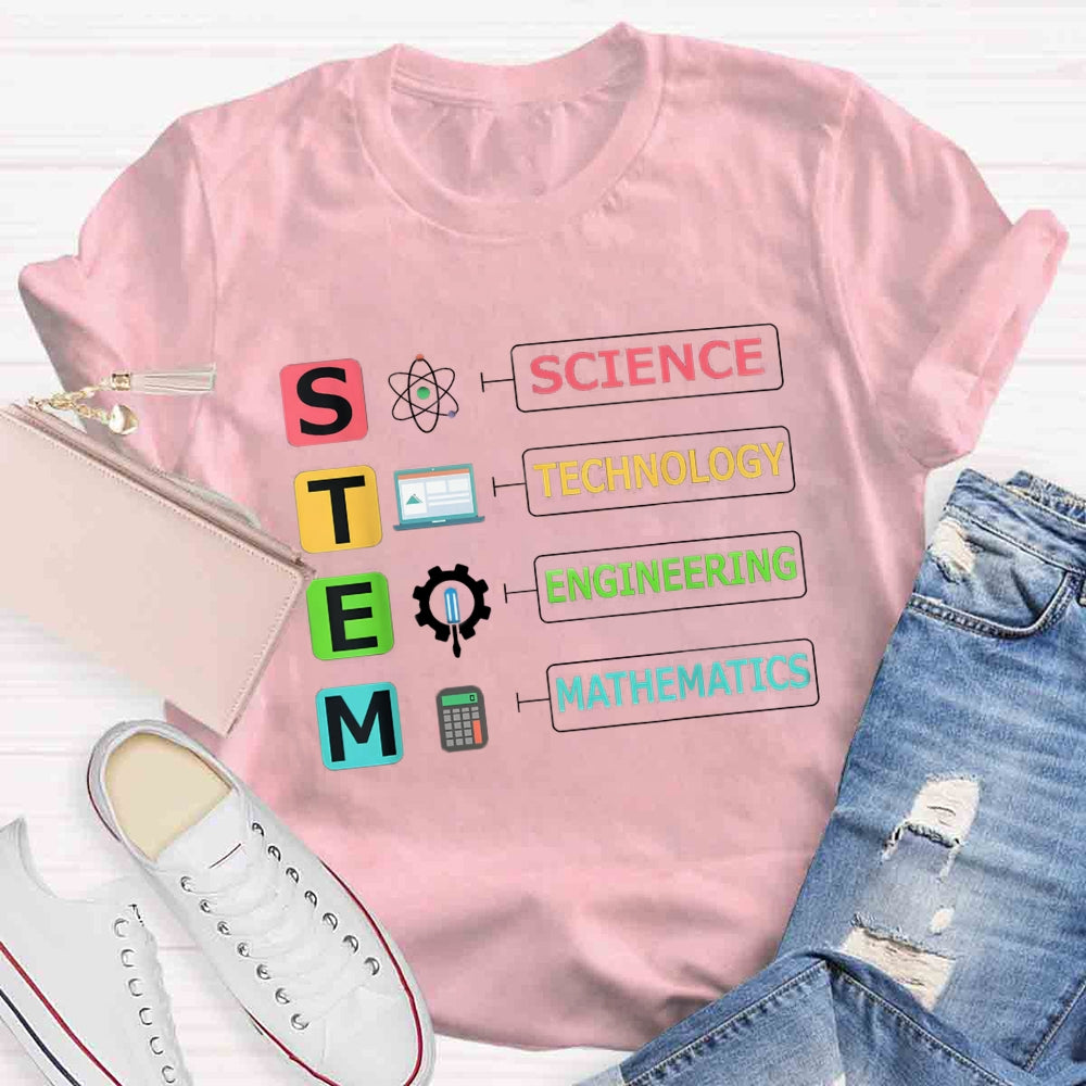 STEM Shirt Science Technology Engineering Math T-shirt