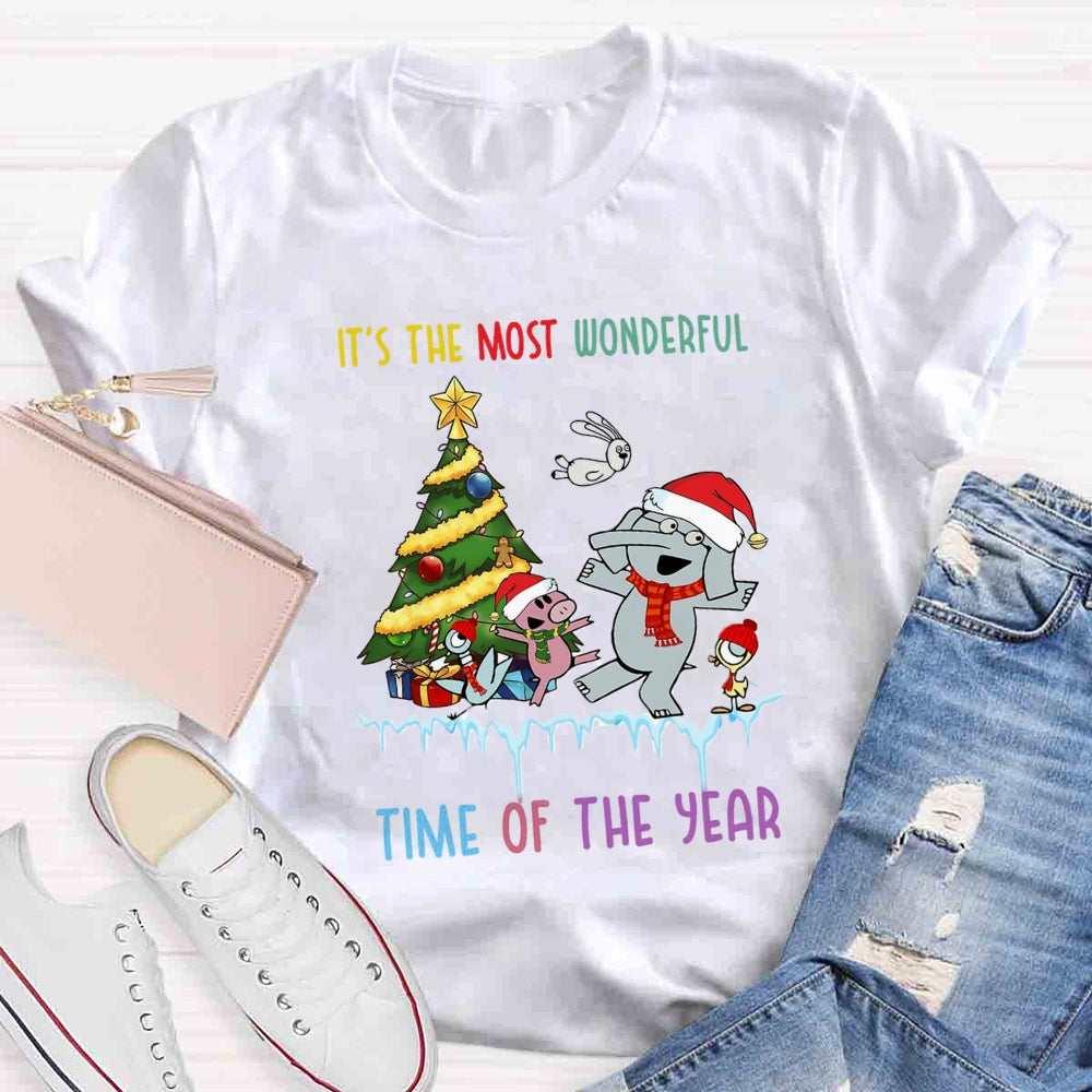 It's The Most Wonderful Time Of The Year Teacher Christmas T-shirt