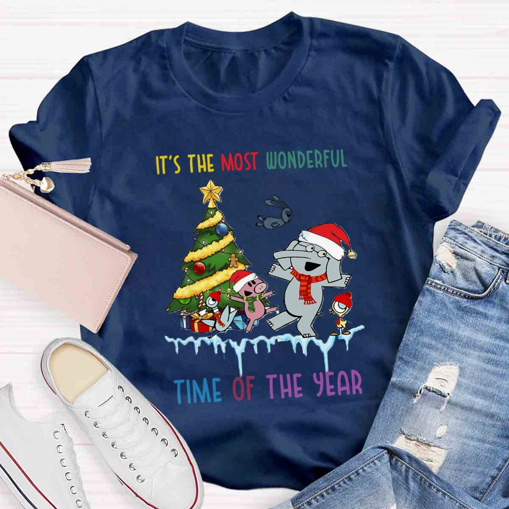 It's The Most Wonderful Time Of The Year Teacher Christmas T-shirt