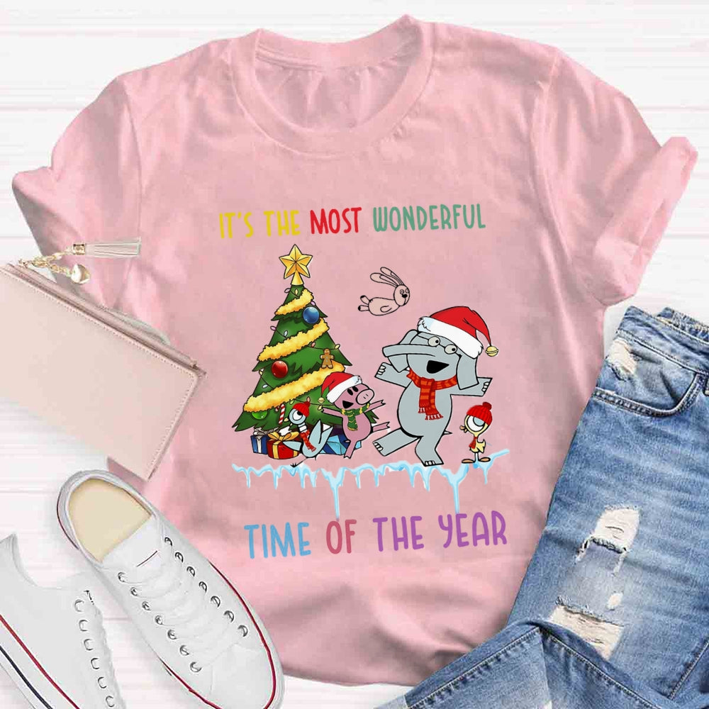 It's The Most Wonderful Time Of The Year Teacher Christmas T-shirt