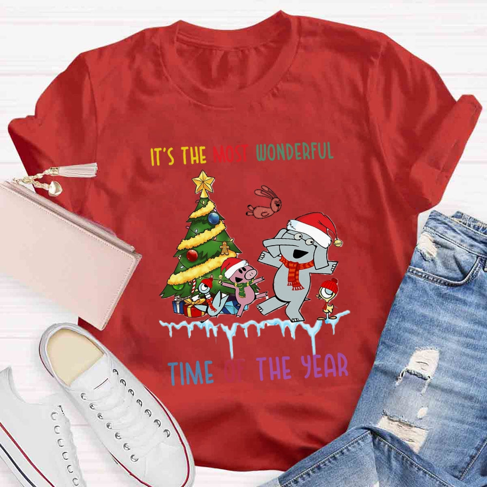 It's The Most Wonderful Time Of The Year Teacher Christmas T-shirt