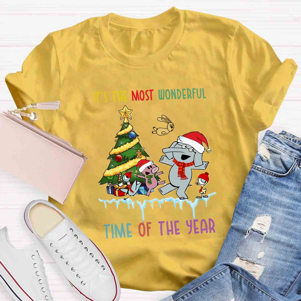 It's The Most Wonderful Time Of The Year Teacher Christmas T-shirt