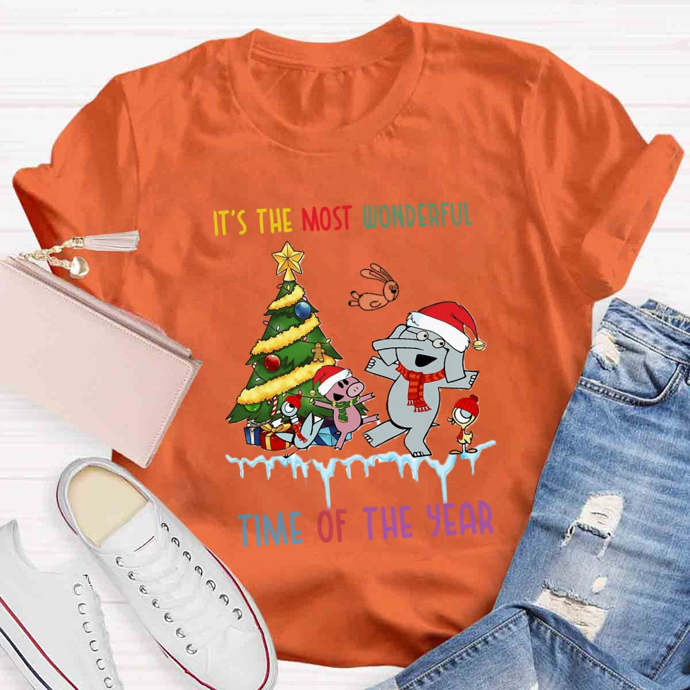 It's The Most Wonderful Time Of The Year Teacher Christmas T-shirt