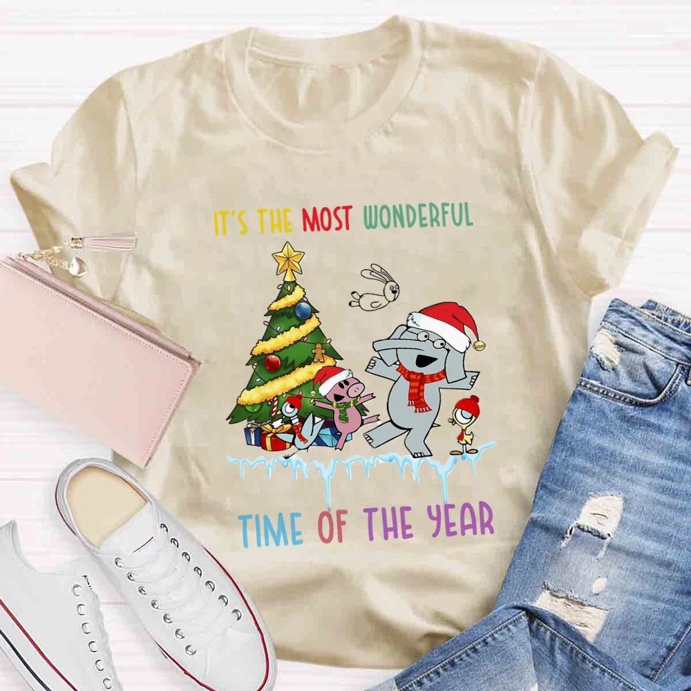 It's The Most Wonderful Time Of The Year Teacher Christmas T-shirt