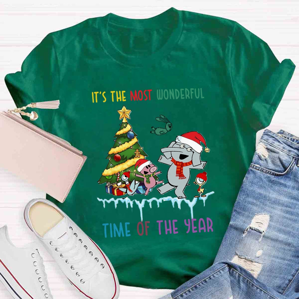 It's The Most Wonderful Time Of The Year Teacher Christmas T-shirt