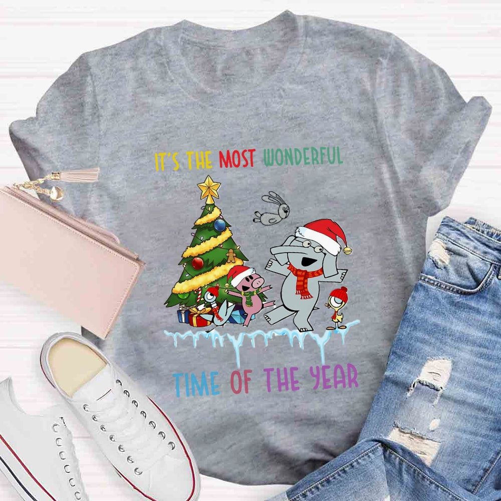 It's The Most Wonderful Time Of The Year Teacher Christmas T-shirt