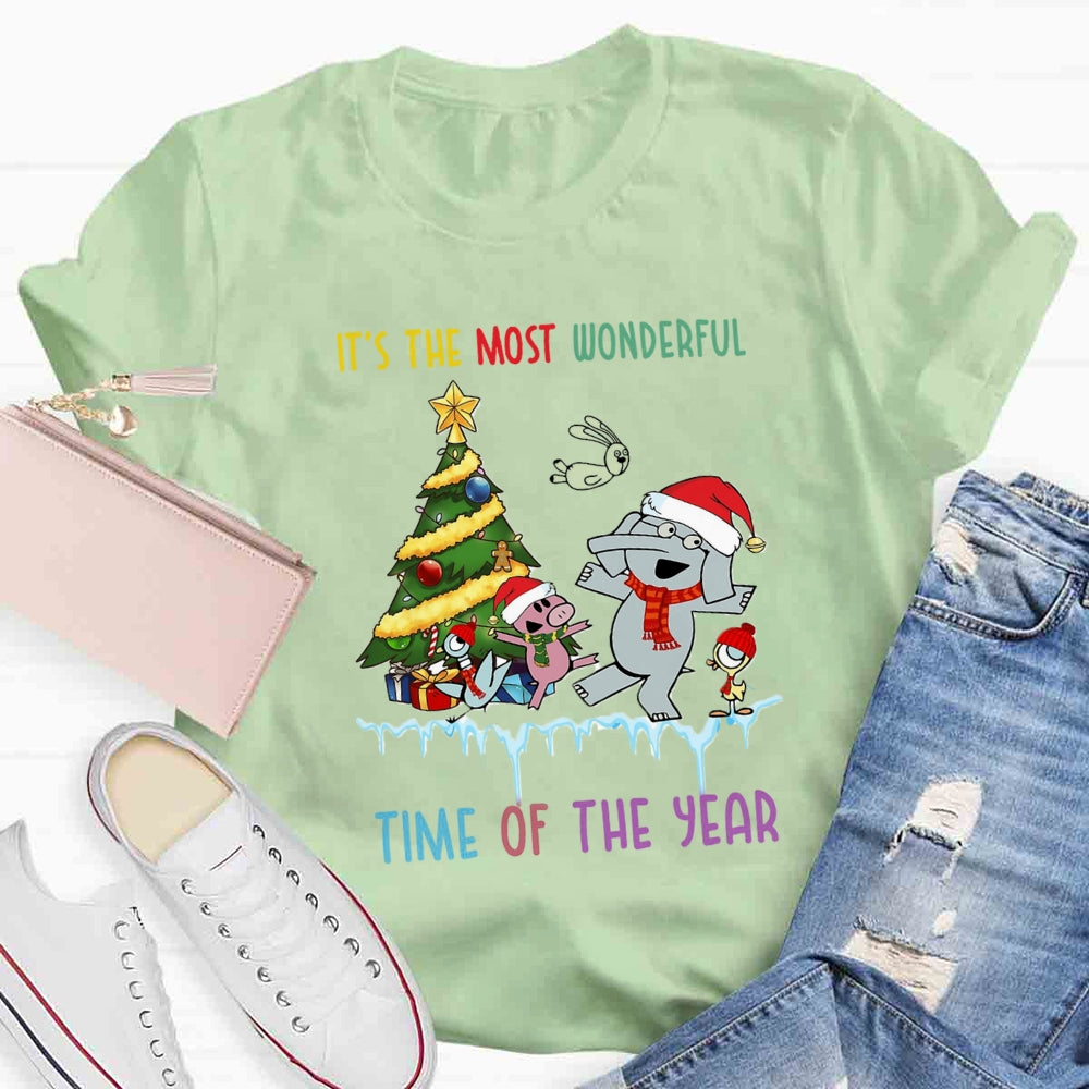 It's The Most Wonderful Time Of The Year Teacher Christmas T-shirt