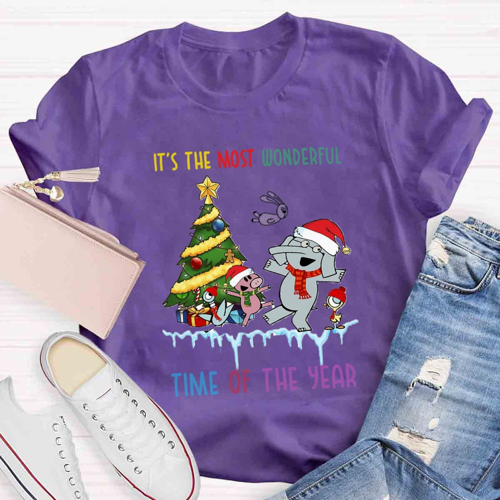 It's The Most Wonderful Time Of The Year Teacher Christmas T-shirt