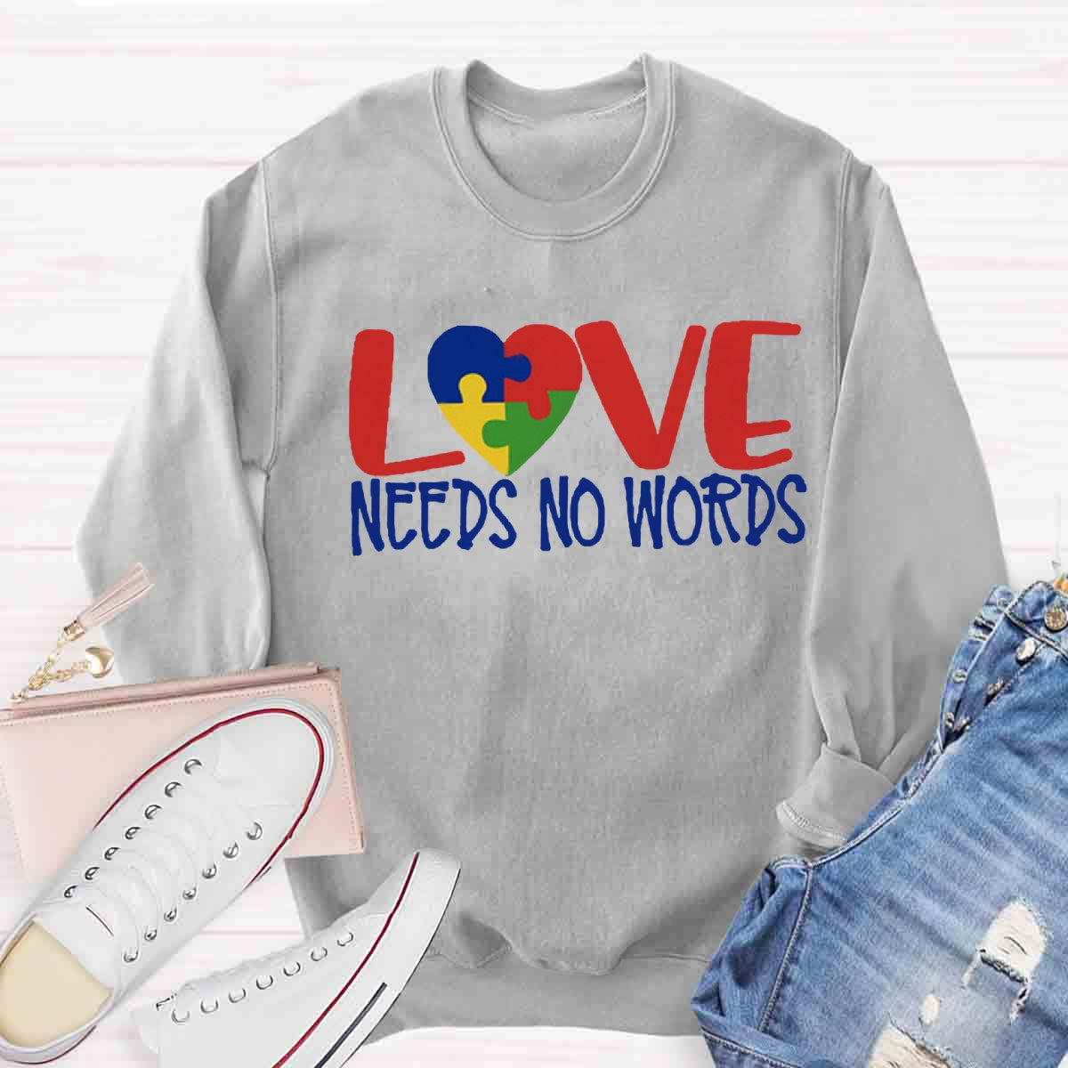 Love Need No Words Sweatshirt