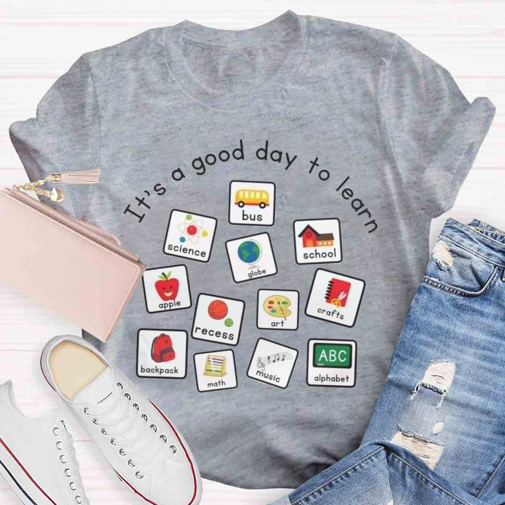 It's A Good To Learn Music Apple T-shirt